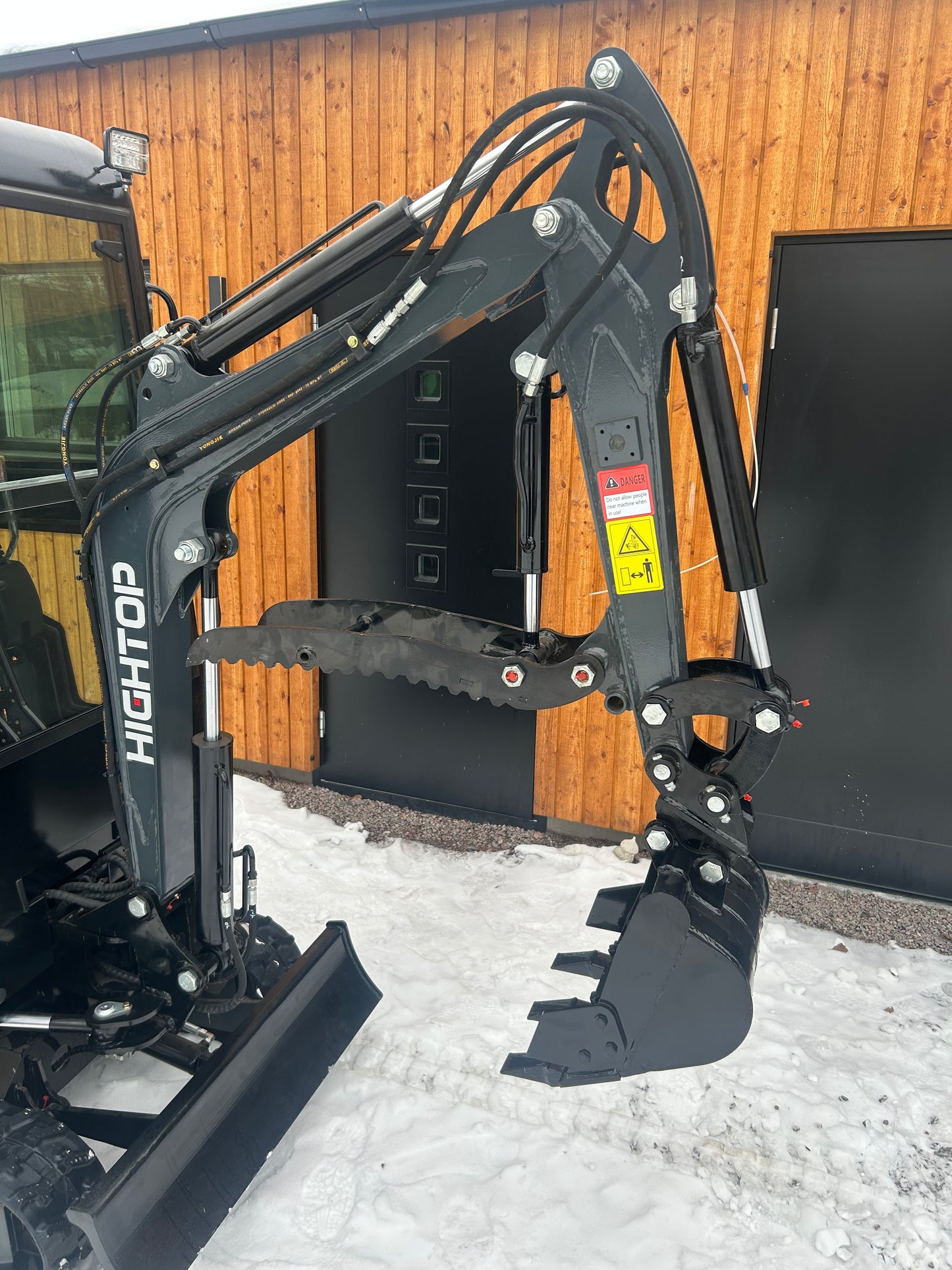 1,5 tons minigrävare med hytt, KOOP diesel och fullt utrustad
