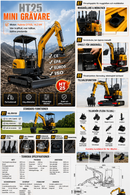 HT25 2.5T Minigrävare-3