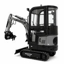 HT10 1t minigrävare med hytt-2