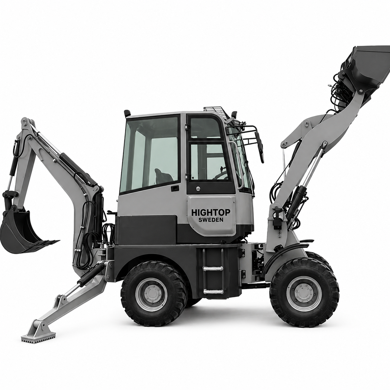 HT15-10 Backhoe Loader